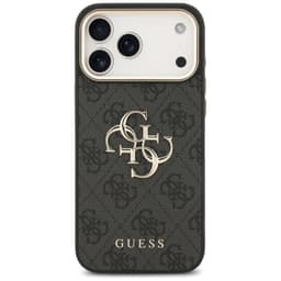 iPhone 17 Pro Max - Étui métal logo or, noir GUHCP17X4GMGCGR – Bild 3