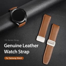 Galaxy Watch - Cinturino DUX Gadget Series in vera pelle (22 mm), versione YA marrone – Bild 5