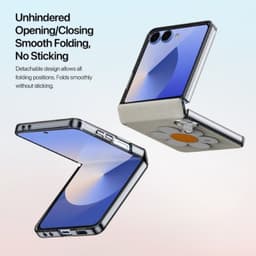 Samsung Galaxy Z Flip 7 - Serie Dux Ducis Luvy, edizione Daisy, Starlight – Bild 6