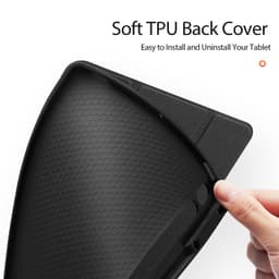 Samsung Galaxy Tab S7 FE / S7 Plus / S8 Plus - Dux Ducis Domo Series, étui à rabat relevable, noir – Bild 8