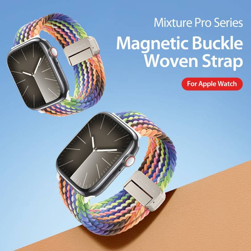 Apple Watch - DUX Mix Pro Version Strap (38-41mm) - Mehrfarbig (New Rainbow) – 4