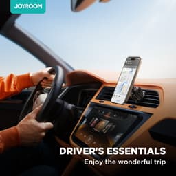 Joyroom - Magnetic car cell phone holder for air vents, black (JR-ZS406) – Bild 3