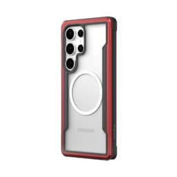 Samsung Galaxy S25 Ultra - Raptic Defense Shield with Magsafe function, red – Bild 4