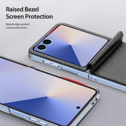Samsung Galaxy Z Flip 7 - Dux Ducis Bril Series, Noir – Bild 8