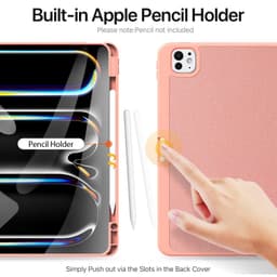 Apple iPad Air 4/5 10.9″ / Air 11 (2024/2025) - Dux Ducis Domo Flip-Etui pink – Bild 2