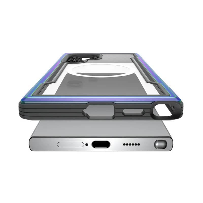 Samsung Galaxy S25 Plus - Raptic Defence SHIELD con funzione Magsafe, iridescente – 4