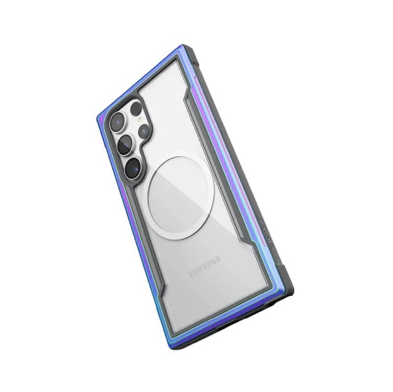 Samsung Galaxy S25 Plus - Raptic Defence SHIELD con funzione Magsafe, iridescente – 3