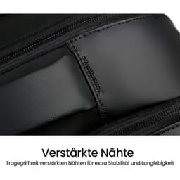 Okade - S58 Business backpack with USB port - For laptops up to 15.6" - Black – Bild 5