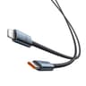McDodo - Cab Luma, 36W USB-C vers Lightning Air câble, 1.8m noir