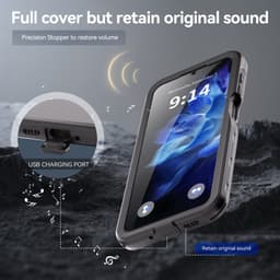 Samsung Galaxy A17 - Redpepper IP68 SAM Series Étui étanche d'extérieur, noir – Bild 5