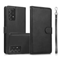 Samsung Galaxy S24 - Custodia magnetica 2in1 con slot per carte e cinturino da polso, nero – Bild 1