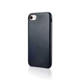 iPhone 7/8/SE 2020/SE 2022 - Cuir véritable de luxe Xoomz XYPI7001-BU, bleu foncé – Bild 1