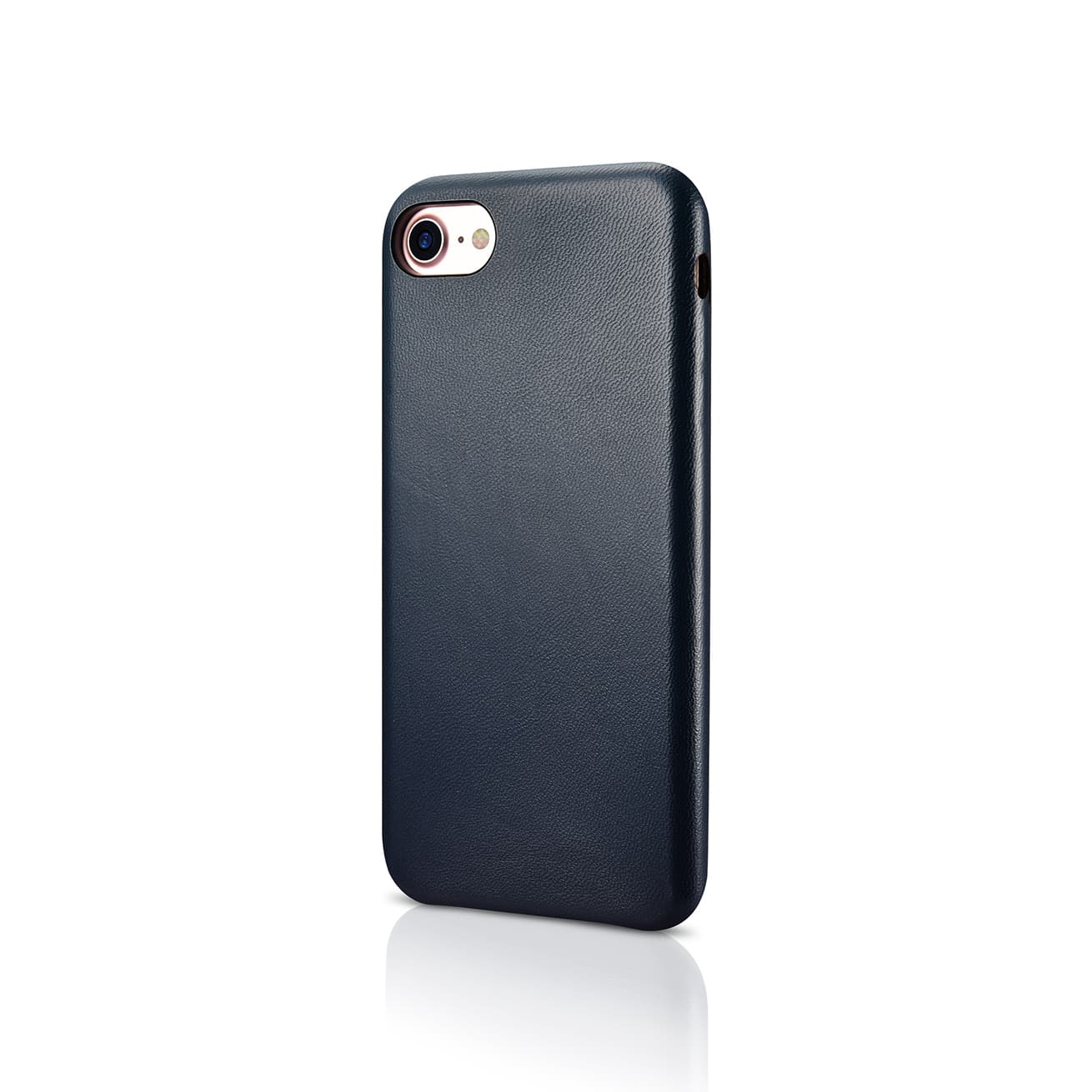 iPhone 7/8/SE 2020/SE 2022 - Luxury Echtleder Xoomz XYPI7001-BU, dunkelblau
