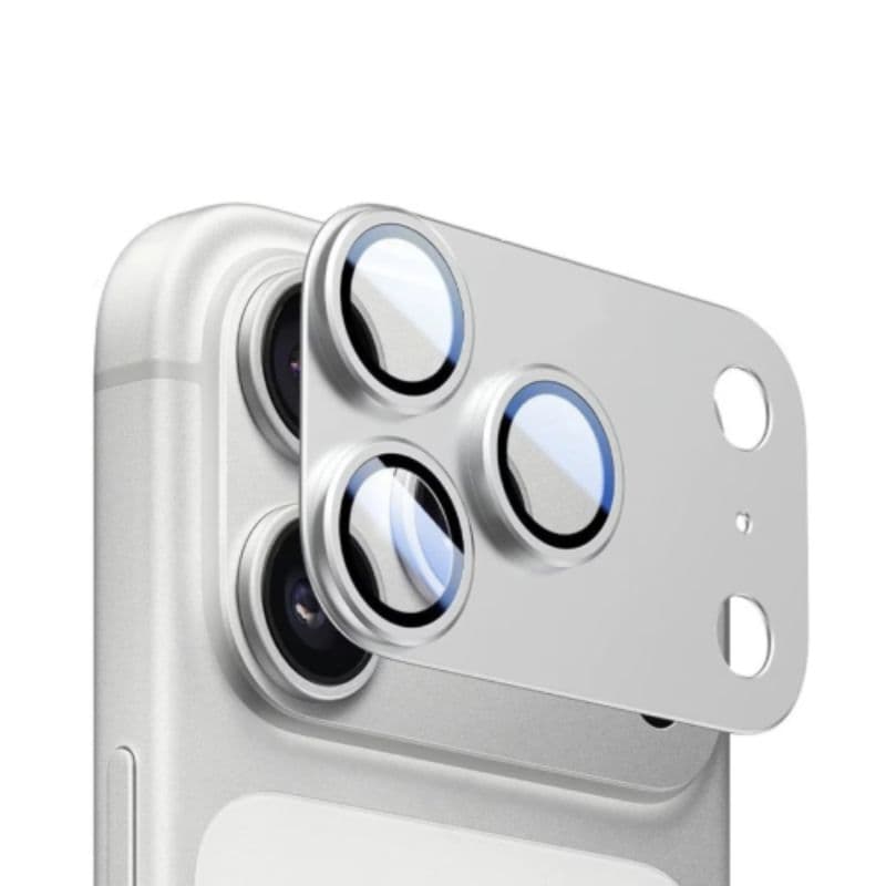 ANANK iPhone 17 Pro - All-in-one Camera Guard, Silver