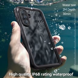 Samsung Galaxy A56 - Redpepper IP68 SAM Series Waterproof Outdoor Case, black – Bild 9