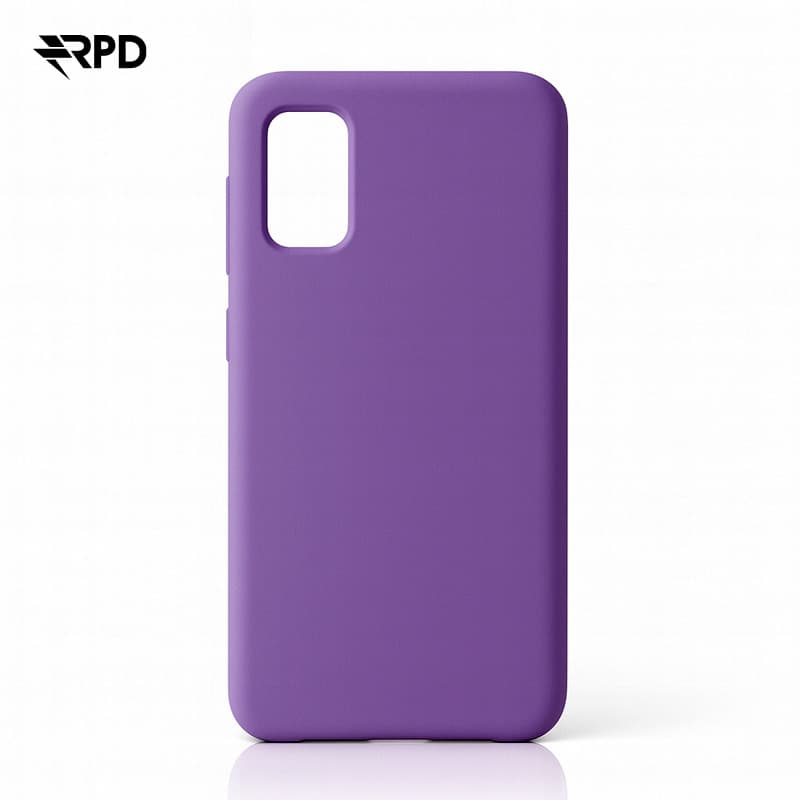 Samsung Galaxy A41 - Liquid Silicone Case - Silikonhülle, dunkles Violett