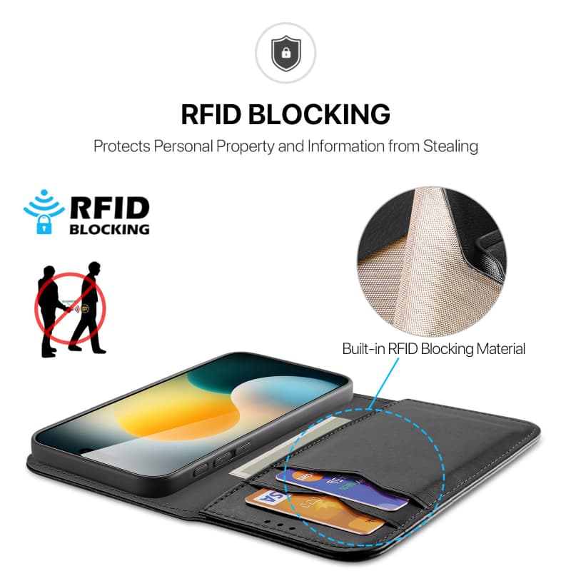 iPhone 17 - Dux Ducis Hivo Series noir – 2