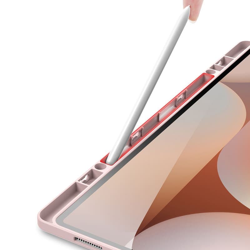 Samsung Galaxy Tab S11 - Dux Ducis Magi Series, étui à rabat relevable, rose – 3