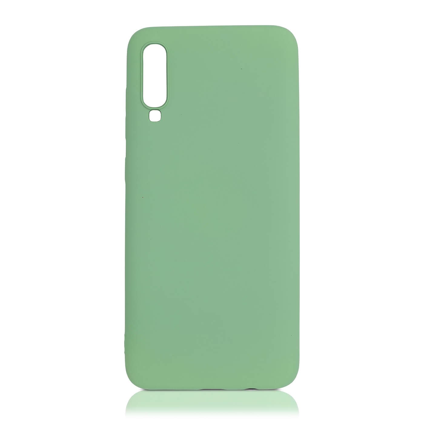 Samsung Galaxy A70 Silicone Case, vert menthe