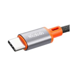 McDodo - USB-C to 3.5mm Male, Audio Connection Cable, 1.8m, Schwarz – Bild 4