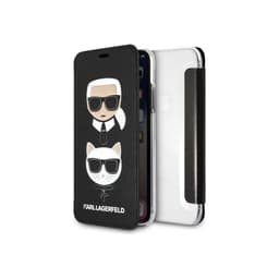 iPhone X / XS - Karl Lagerfeld Karl and Choupette Book KLFLBKPXKICKC, schwarz – Bild 4