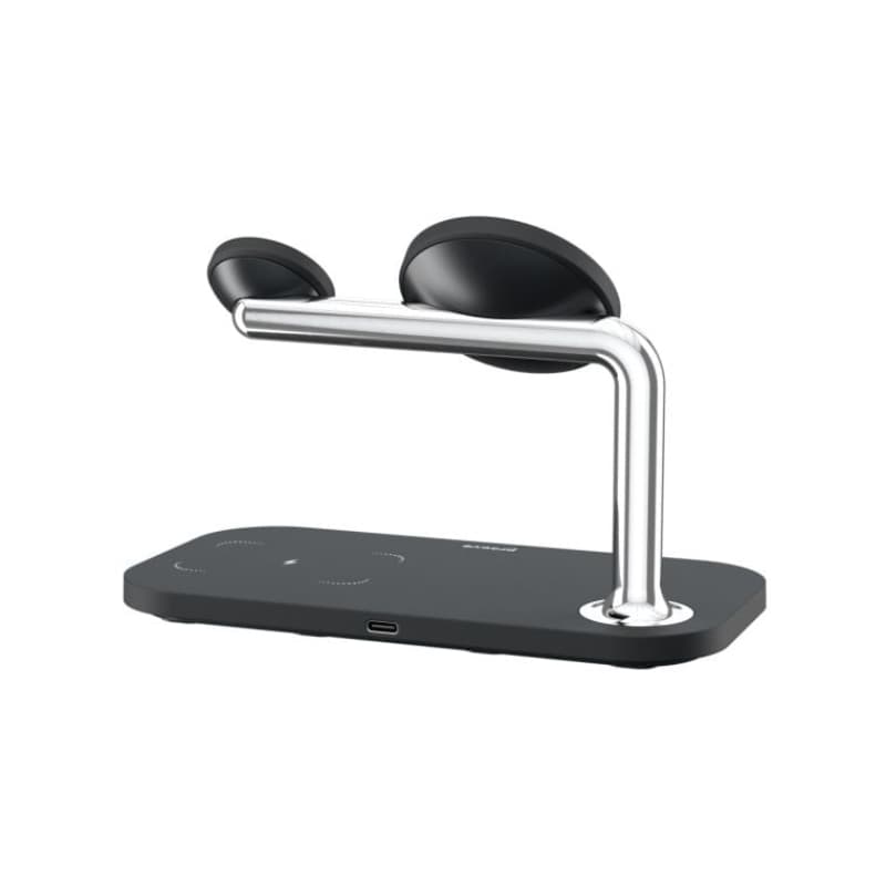 Proove - Caricabatterie wireless 3 in 1 a campo magnetico, nero – 3
