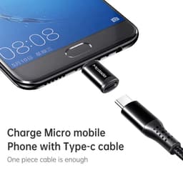 McDodo - USB-C to MIcro-USB Adapter, Black – Bild 7