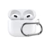 Airpods 3 - Custodia da appendere in silicone bianco