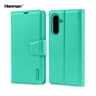 Samsung Galaxy S24 Plus - Hanman Mill flip case with 3 card slots, turquoise