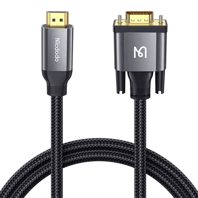 McDodo - HDMI to VGA Convertor Cable, 2m, Schwarz – 2