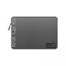 Mutural - MacBook / laptop bag, 13-14 inch, gray