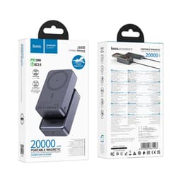 Hoco J160B Banque d'alimentation 20000mAh (1 x USB-C), chargement sans fil, PD20W, noir – Bild 3