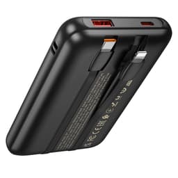 Hoco - Q37 Graceful Powerbank 10000mAh con 22,5W+PD20W e 1 cavo Lightning + 1 cavo USB-C, nero – Bild 2