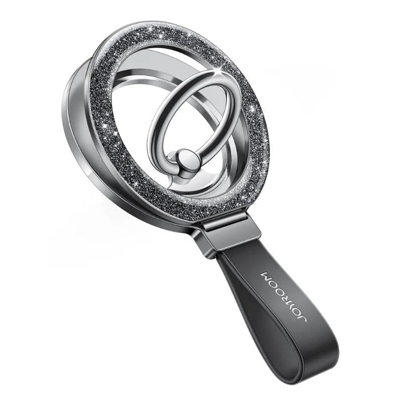 Joyroom - Supporto magnetico ad anello per smartphone, nero