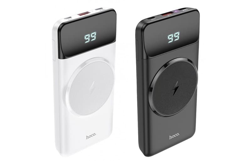 Hoco - J76 Bobby - Hoco Powerbank, 10000mAh, ricarica rapida magnetica, nero – 3