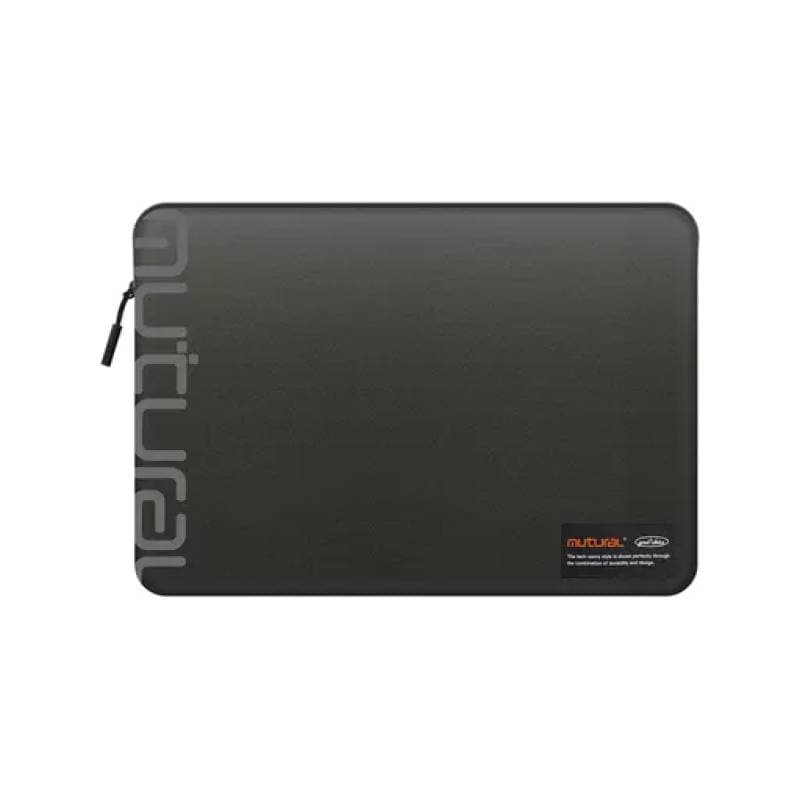 Mutural - MacBook / laptop bag, 13-14 inch, olive green