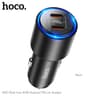 Hoco Z60 48W dual port fast Charging, noir