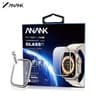 ANANK Apple Watch Ultra 49mm - Verre trempé / verre blindé avec cadre en titane, gris