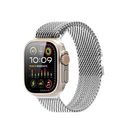 Apple Watch - Cinturino DUX Milanese versione Air - 42mm/44mm/45mm/46mm(10.Gen)/49mm, Argento – Bild 1