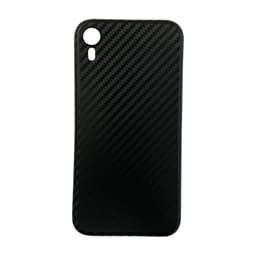 iPhone XR - Robustes TPU-Case mit Carbon-Optik, Schwarz – Bild 1