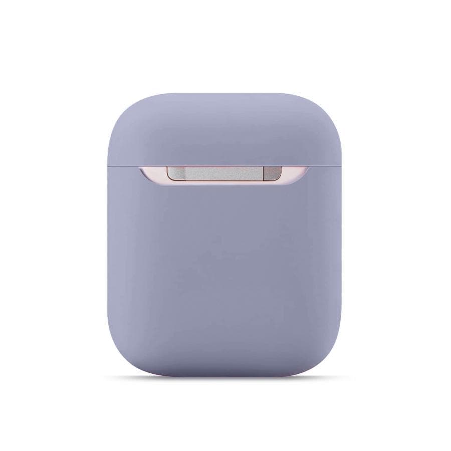 Custodia in silicone per Airpods 1a+2a generazione viola – 3