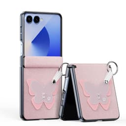 Samsung Galaxy Z Flip 7 - Serie Dux Ducis Luvy, Edizione Farfalla, Rosa – Bild 2