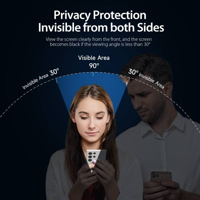 Dux Ducis - Samsung Galaxy S24 - Vetro temperato privacy – 3