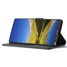 Samsung Galaxy S26 Ultra - Etui portefeuille LC.IMEEKE avec 3 emplacements pour cartes & fermeture magnétique, noir – Bild 3