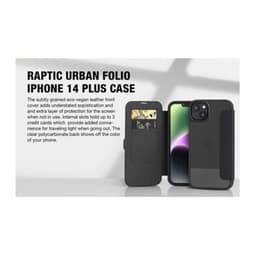 iPhone 14 Plus - Raptic/X-Doria Urban Folio - Custodia Flip per esterni, nero – Bild 3
