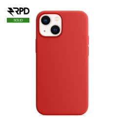 iPhone 14 - Custodia in silicone rossa, solida – Bild 1