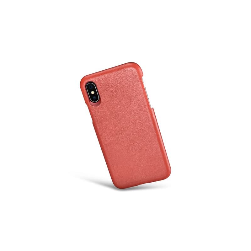 iPhone X/XS iCarer Detachable PU Leather Wallet Case red – 4