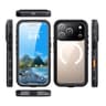 Apple iPhone 17 Pro - Redpepper Dot Series Outdoor Case, IP68, MagSafe, waterproof, black