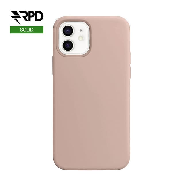 iPhone 11 - Étui en silicone - Solid Silicone, Sand Pink (rose clair)