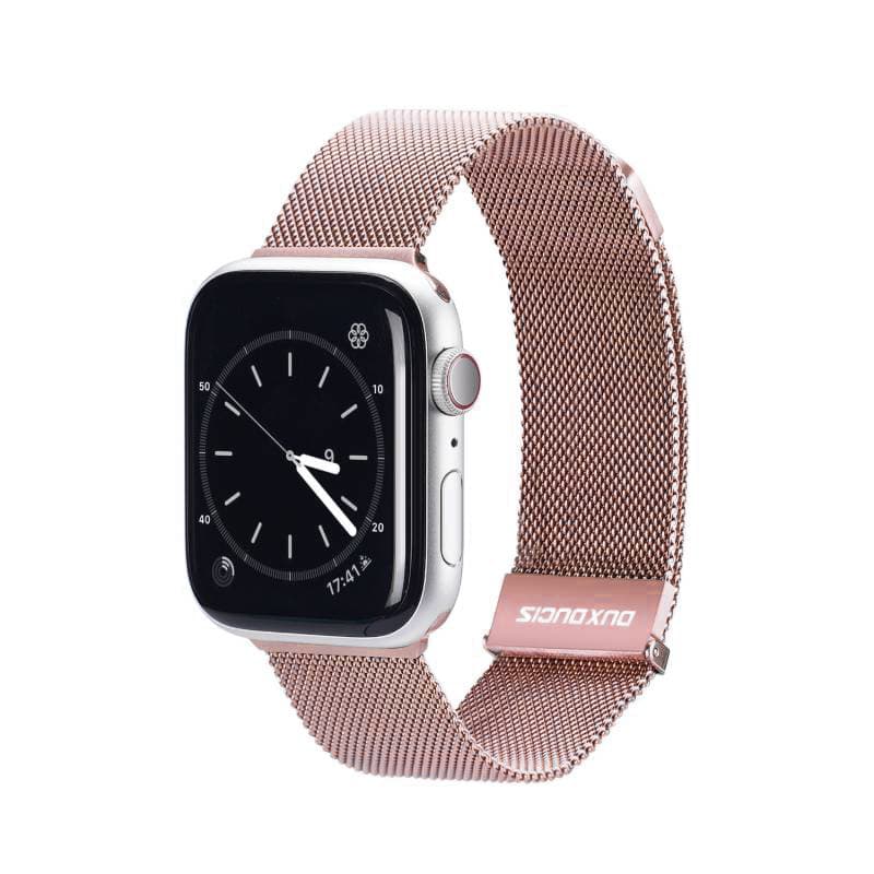 Apple Watch - DUX Milanese Version Strap - 42mm/44mm/45mm/46mm(10.Gen)/49mm, Pink